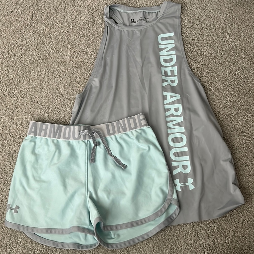 Under armour girls set!